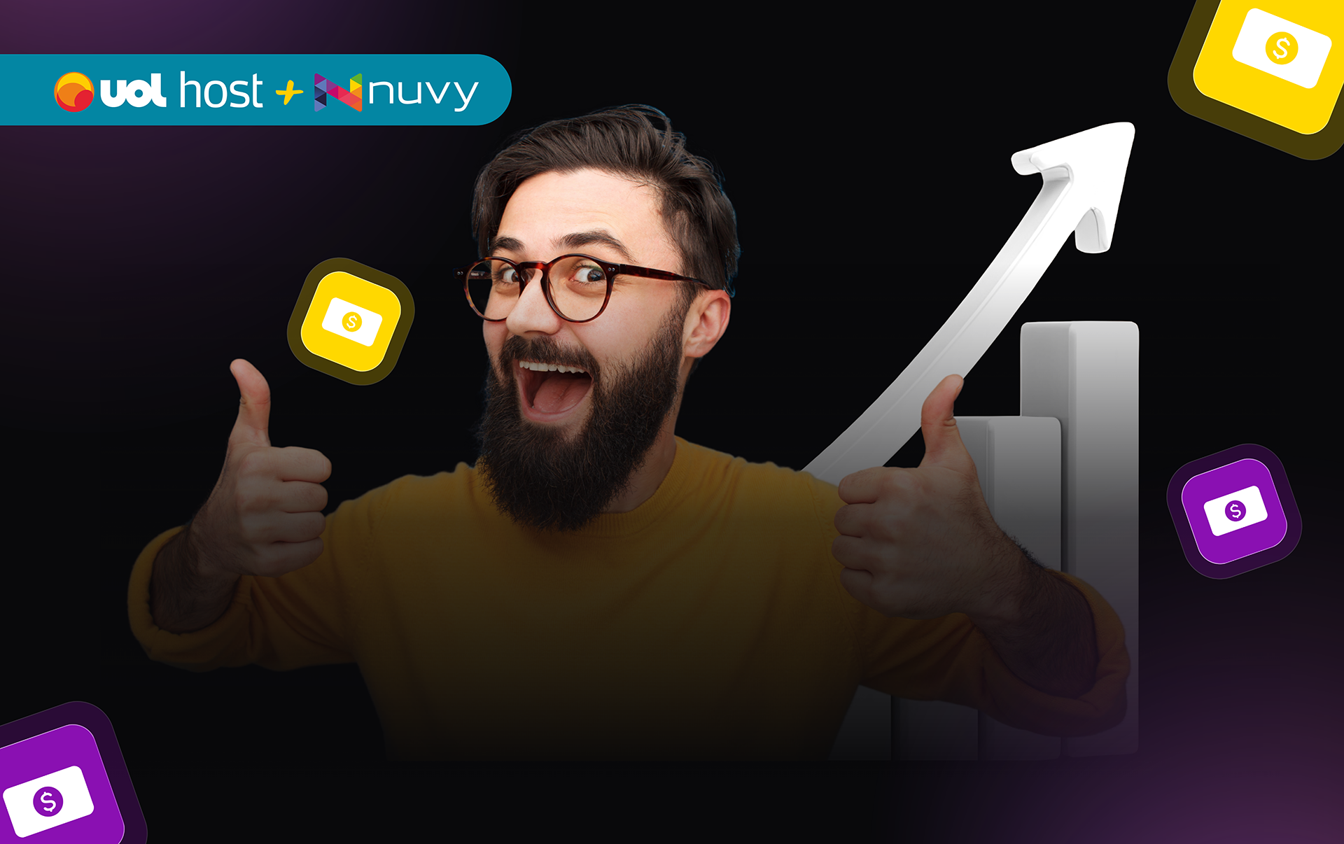 Do planejamento à ação: como transformar ideias em vendas com Nuvy ERP + UOL Host